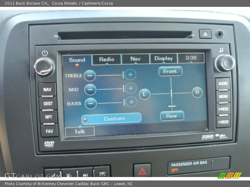 Cocoa Metallic / Cashmere/Cocoa 2011 Buick Enclave CXL