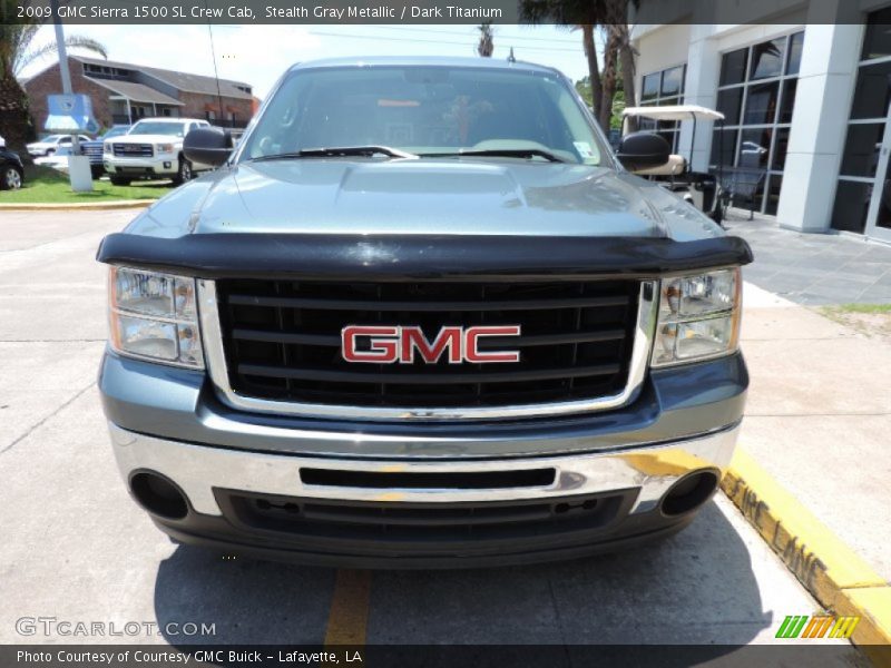 Stealth Gray Metallic / Dark Titanium 2009 GMC Sierra 1500 SL Crew Cab