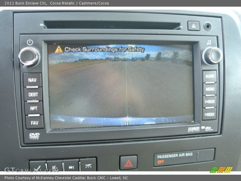 Cocoa Metallic / Cashmere/Cocoa 2011 Buick Enclave CXL