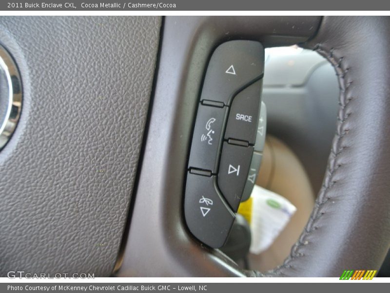 Cocoa Metallic / Cashmere/Cocoa 2011 Buick Enclave CXL