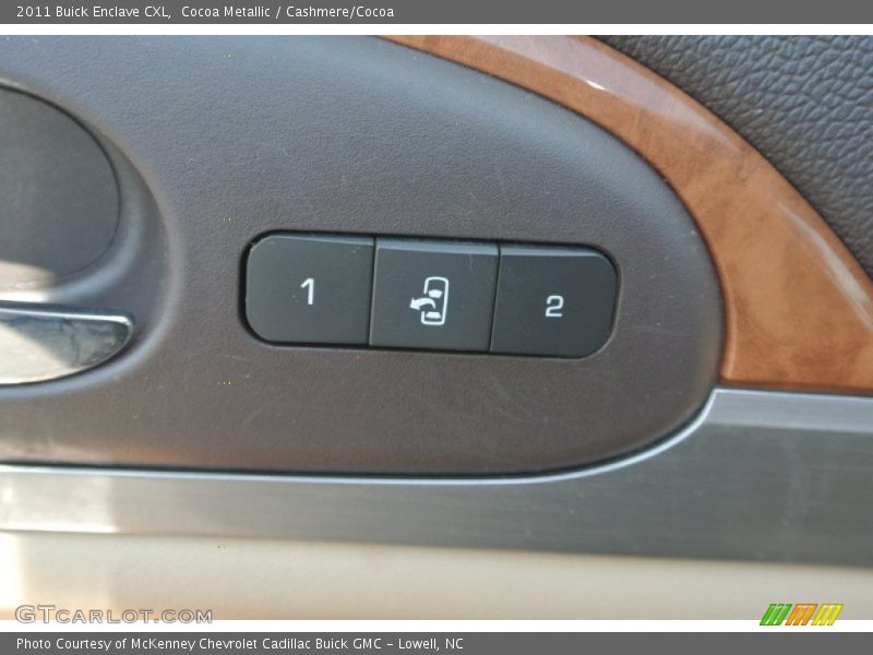 Cocoa Metallic / Cashmere/Cocoa 2011 Buick Enclave CXL