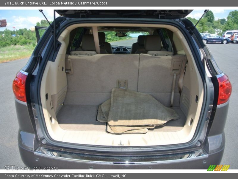 Cocoa Metallic / Cashmere/Cocoa 2011 Buick Enclave CXL