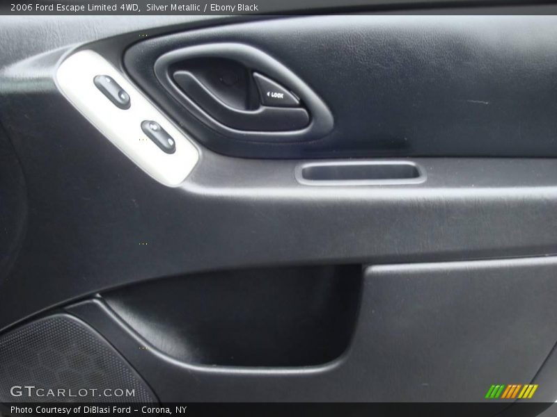 Silver Metallic / Ebony Black 2006 Ford Escape Limited 4WD