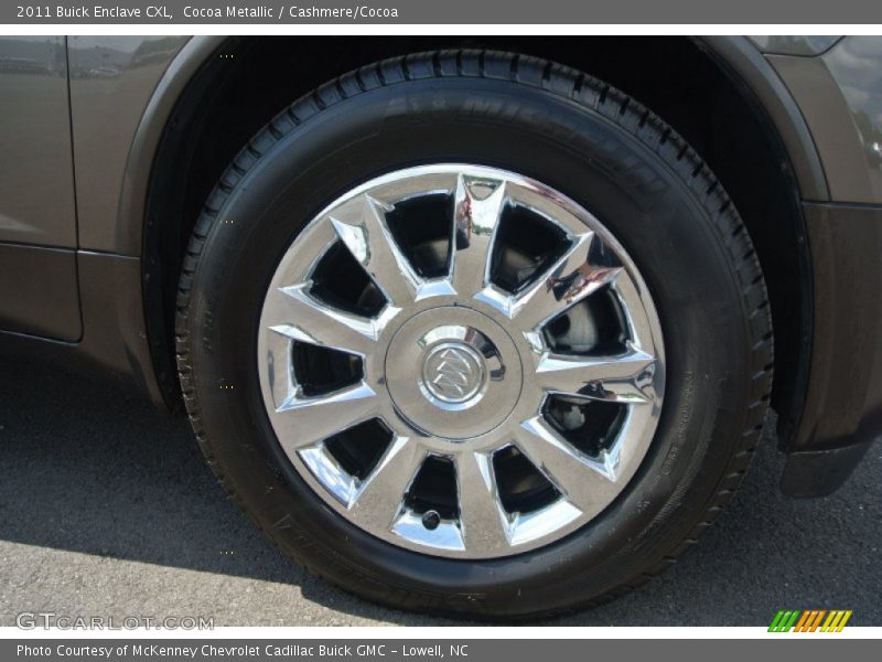 Cocoa Metallic / Cashmere/Cocoa 2011 Buick Enclave CXL