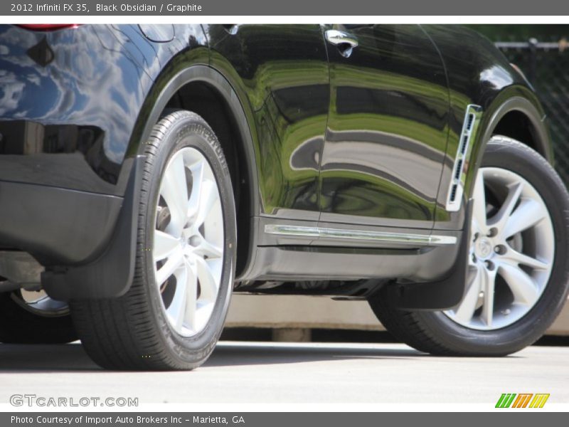 Black Obsidian / Graphite 2012 Infiniti FX 35