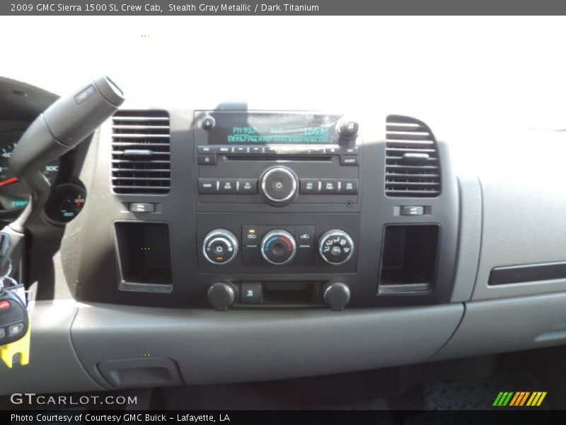 Stealth Gray Metallic / Dark Titanium 2009 GMC Sierra 1500 SL Crew Cab
