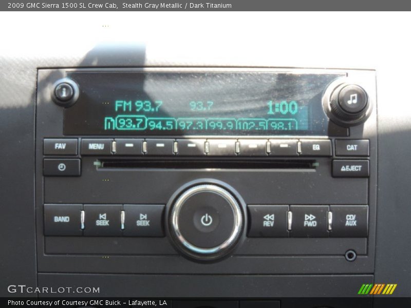 Stealth Gray Metallic / Dark Titanium 2009 GMC Sierra 1500 SL Crew Cab