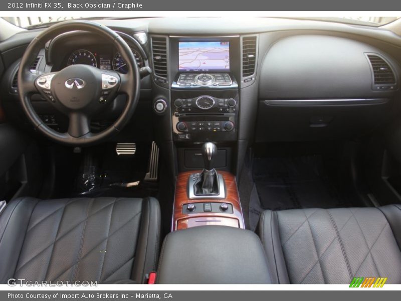 Black Obsidian / Graphite 2012 Infiniti FX 35