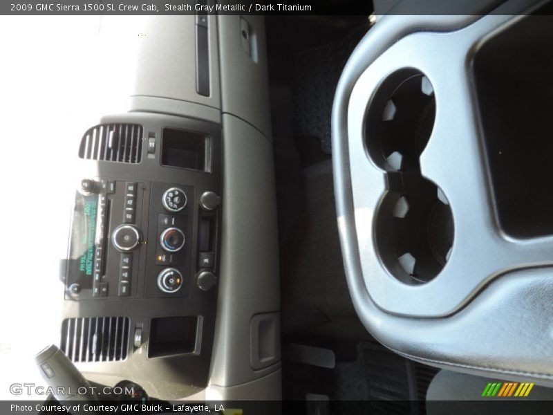 Stealth Gray Metallic / Dark Titanium 2009 GMC Sierra 1500 SL Crew Cab