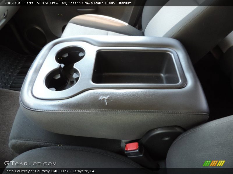 Stealth Gray Metallic / Dark Titanium 2009 GMC Sierra 1500 SL Crew Cab