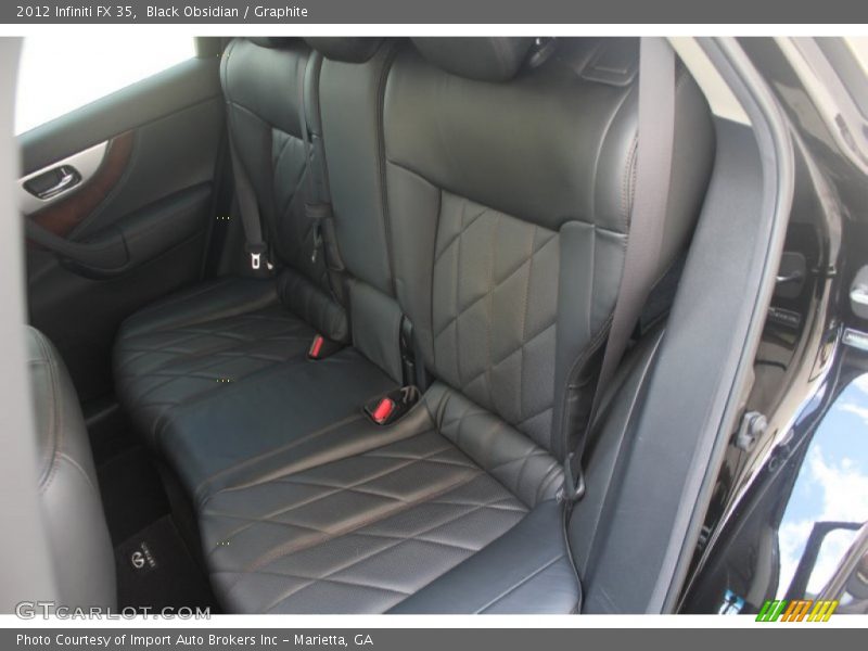 Black Obsidian / Graphite 2012 Infiniti FX 35