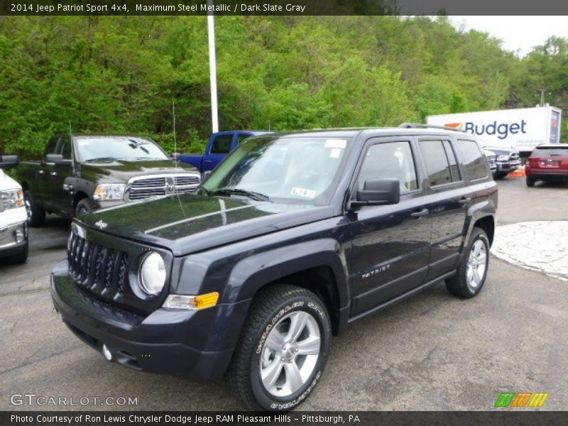 Maximum Steel Metallic / Dark Slate Gray 2014 Jeep Patriot Sport 4x4