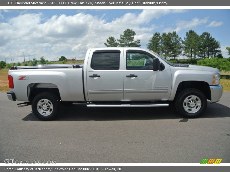 Sheer Silver Metallic / Light Titanium/Ebony 2010 Chevrolet Silverado 2500HD LT Crew Cab 4x4