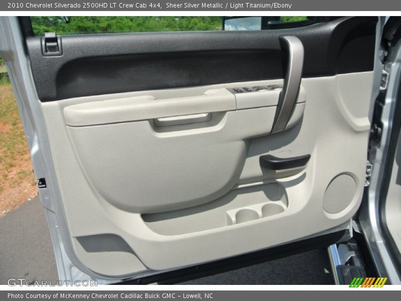 Sheer Silver Metallic / Light Titanium/Ebony 2010 Chevrolet Silverado 2500HD LT Crew Cab 4x4