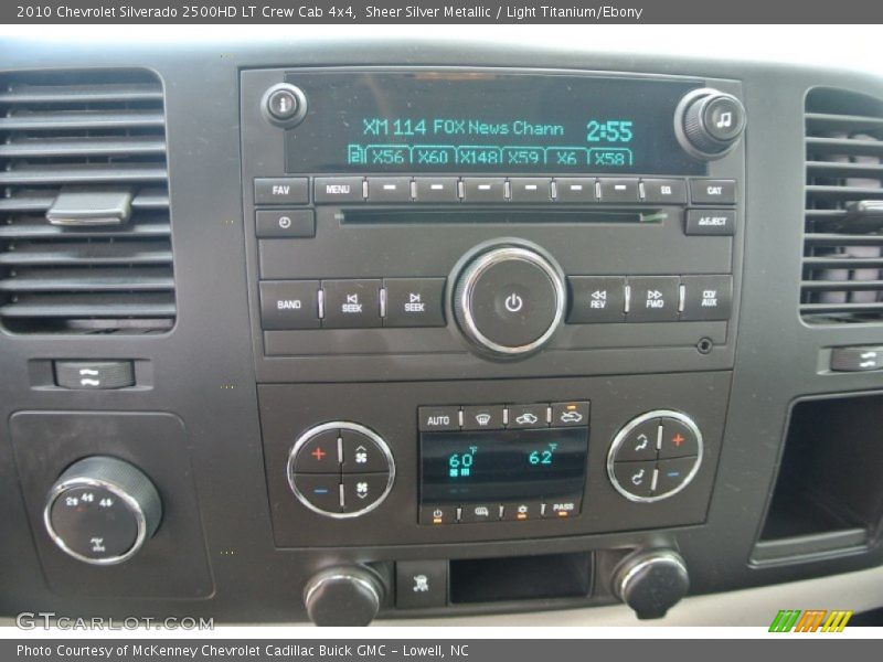 Sheer Silver Metallic / Light Titanium/Ebony 2010 Chevrolet Silverado 2500HD LT Crew Cab 4x4