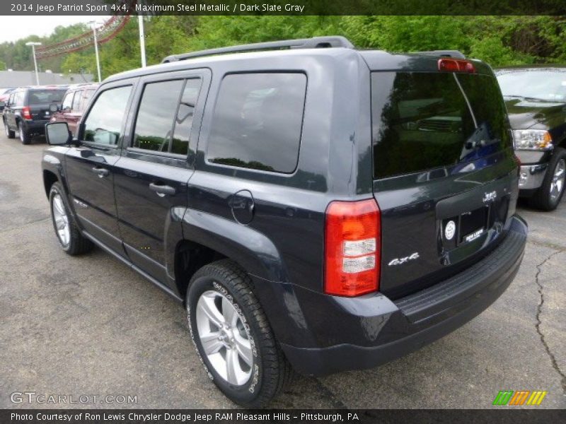 Maximum Steel Metallic / Dark Slate Gray 2014 Jeep Patriot Sport 4x4