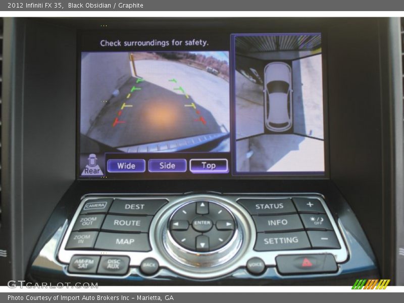 Black Obsidian / Graphite 2012 Infiniti FX 35