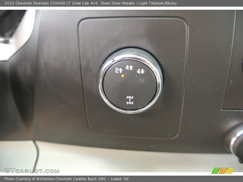 Sheer Silver Metallic / Light Titanium/Ebony 2010 Chevrolet Silverado 2500HD LT Crew Cab 4x4