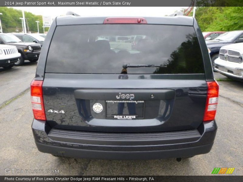 Maximum Steel Metallic / Dark Slate Gray 2014 Jeep Patriot Sport 4x4