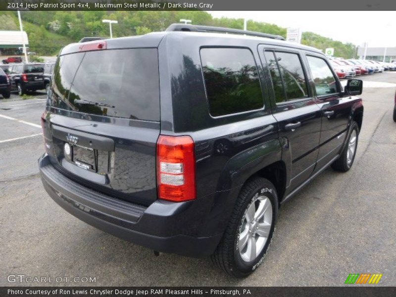 Maximum Steel Metallic / Dark Slate Gray 2014 Jeep Patriot Sport 4x4