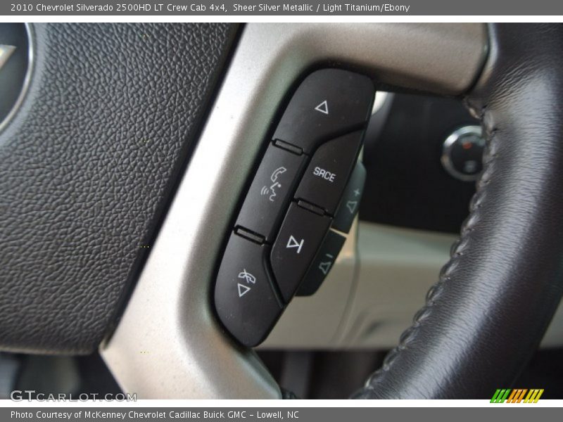 Sheer Silver Metallic / Light Titanium/Ebony 2010 Chevrolet Silverado 2500HD LT Crew Cab 4x4