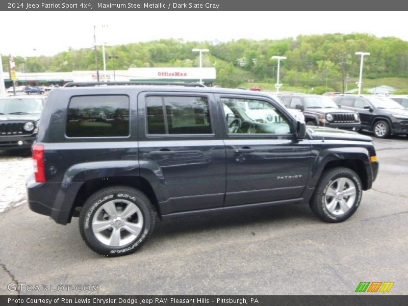 Maximum Steel Metallic / Dark Slate Gray 2014 Jeep Patriot Sport 4x4