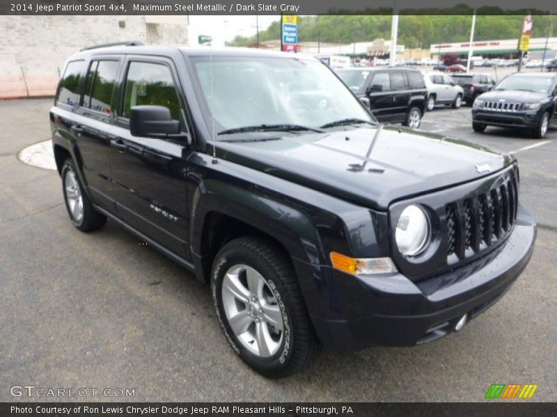 Maximum Steel Metallic / Dark Slate Gray 2014 Jeep Patriot Sport 4x4