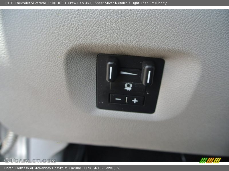 Sheer Silver Metallic / Light Titanium/Ebony 2010 Chevrolet Silverado 2500HD LT Crew Cab 4x4