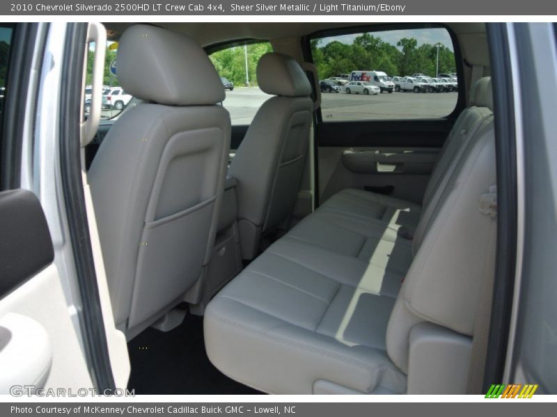 Sheer Silver Metallic / Light Titanium/Ebony 2010 Chevrolet Silverado 2500HD LT Crew Cab 4x4