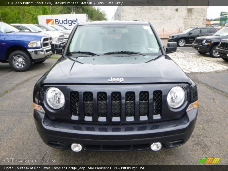 Maximum Steel Metallic / Dark Slate Gray 2014 Jeep Patriot Sport 4x4
