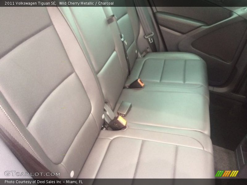Wild Cherry Metallic / Charcoal 2011 Volkswagen Tiguan SE