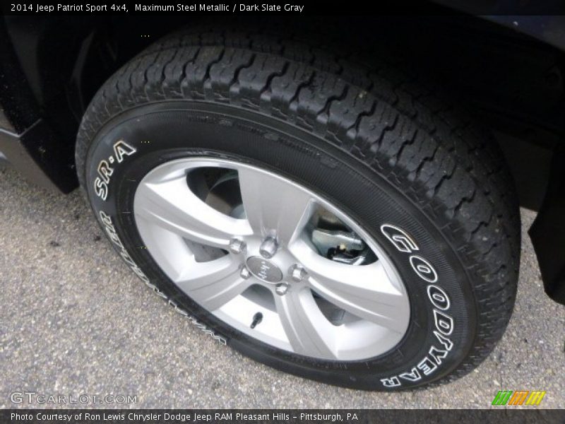 Maximum Steel Metallic / Dark Slate Gray 2014 Jeep Patriot Sport 4x4