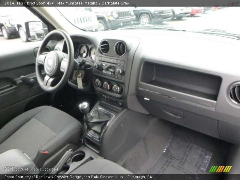Maximum Steel Metallic / Dark Slate Gray 2014 Jeep Patriot Sport 4x4