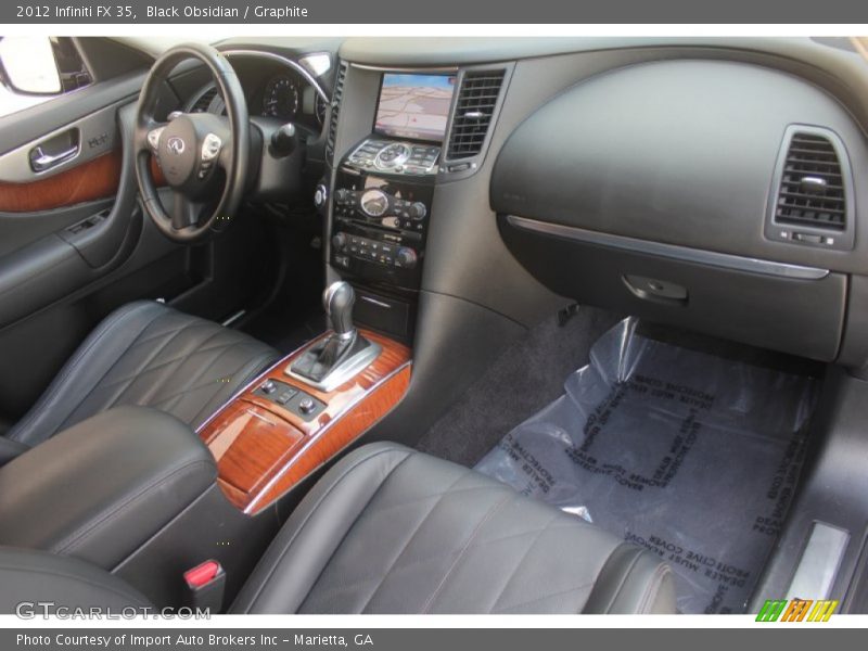 Black Obsidian / Graphite 2012 Infiniti FX 35