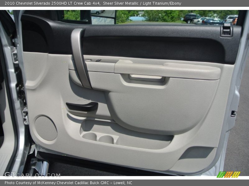 Sheer Silver Metallic / Light Titanium/Ebony 2010 Chevrolet Silverado 2500HD LT Crew Cab 4x4