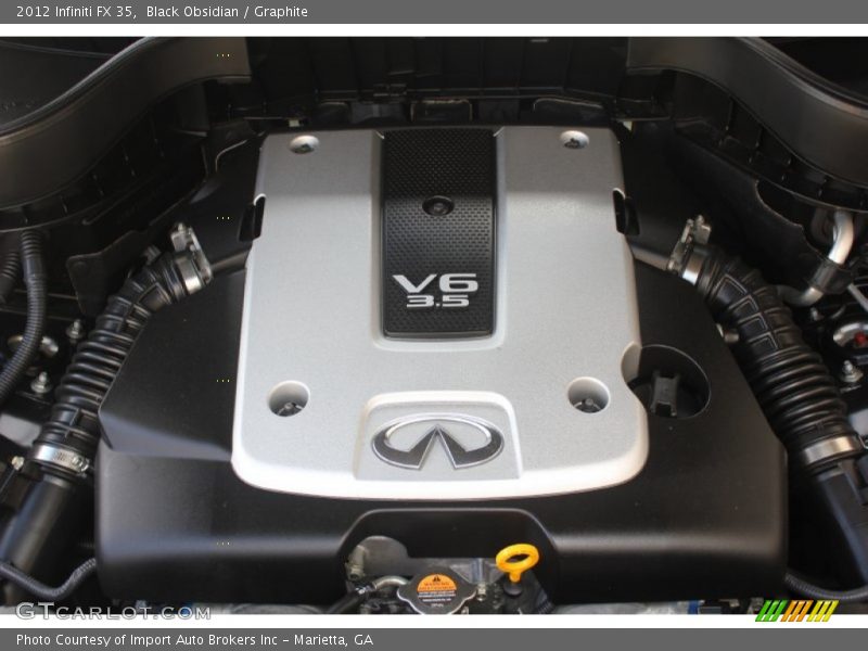 Black Obsidian / Graphite 2012 Infiniti FX 35