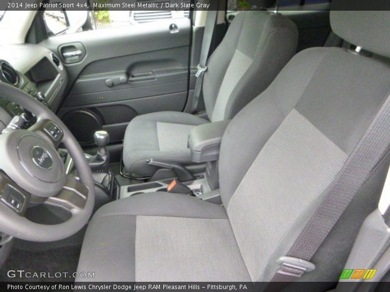 Maximum Steel Metallic / Dark Slate Gray 2014 Jeep Patriot Sport 4x4