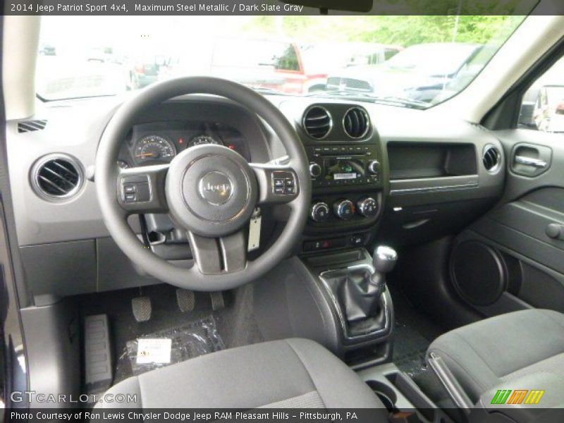 Maximum Steel Metallic / Dark Slate Gray 2014 Jeep Patriot Sport 4x4