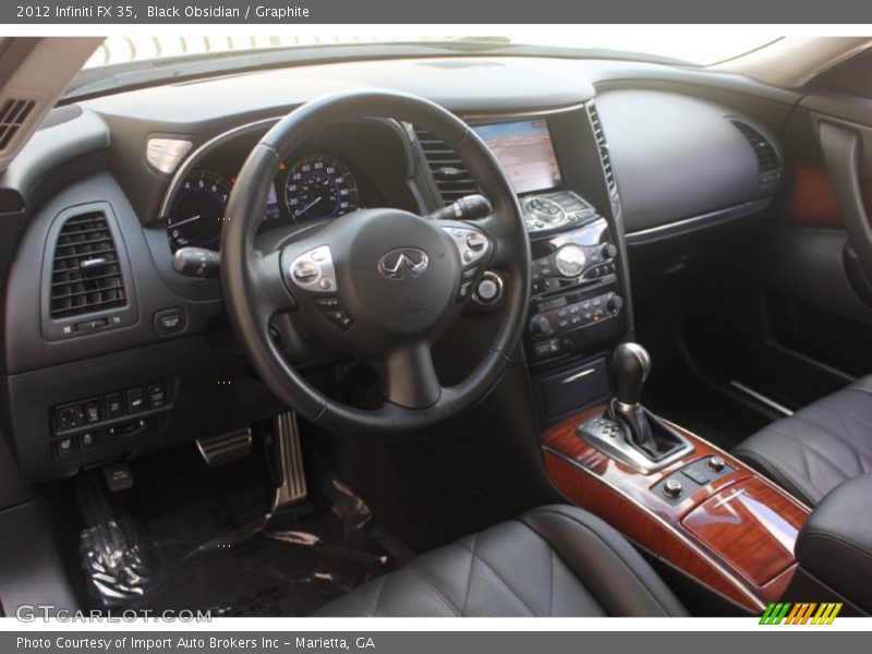 Black Obsidian / Graphite 2012 Infiniti FX 35