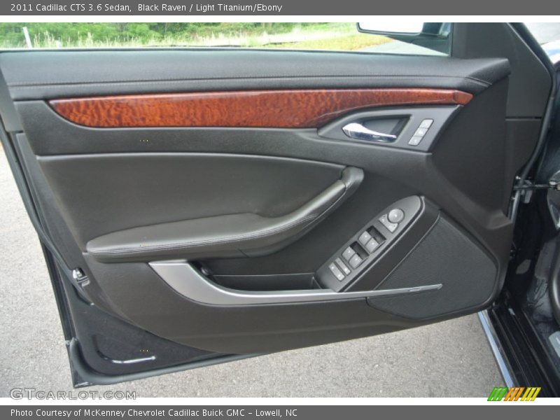 Black Raven / Light Titanium/Ebony 2011 Cadillac CTS 3.6 Sedan