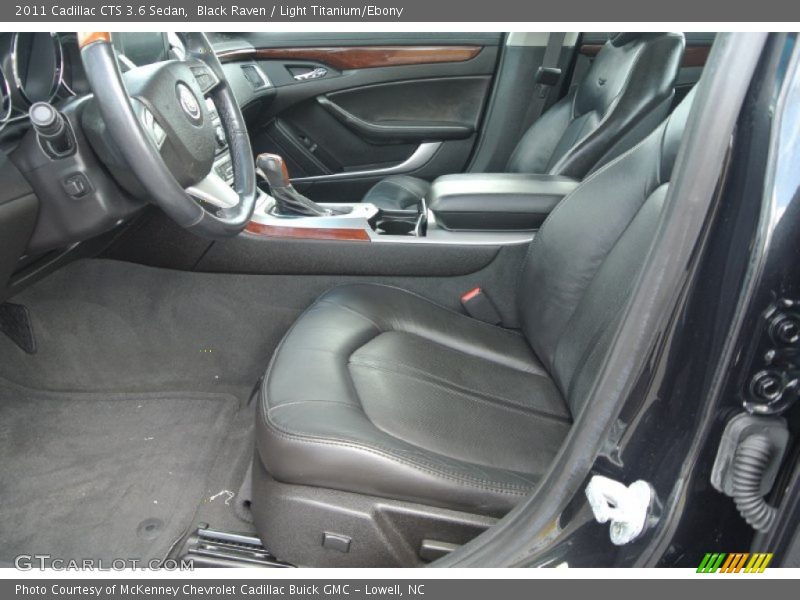 Black Raven / Light Titanium/Ebony 2011 Cadillac CTS 3.6 Sedan