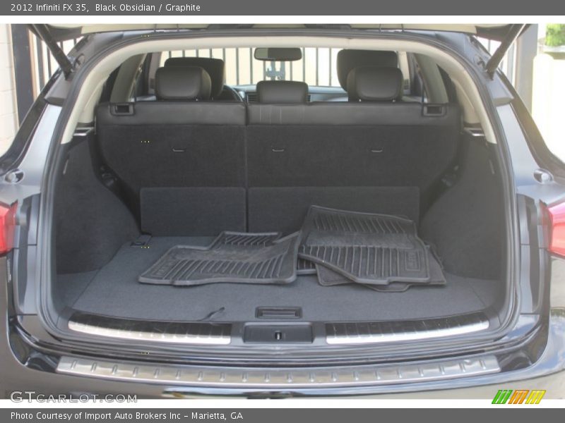 Black Obsidian / Graphite 2012 Infiniti FX 35