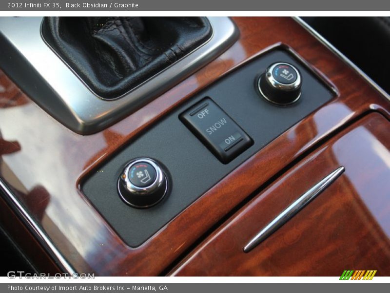 Black Obsidian / Graphite 2012 Infiniti FX 35