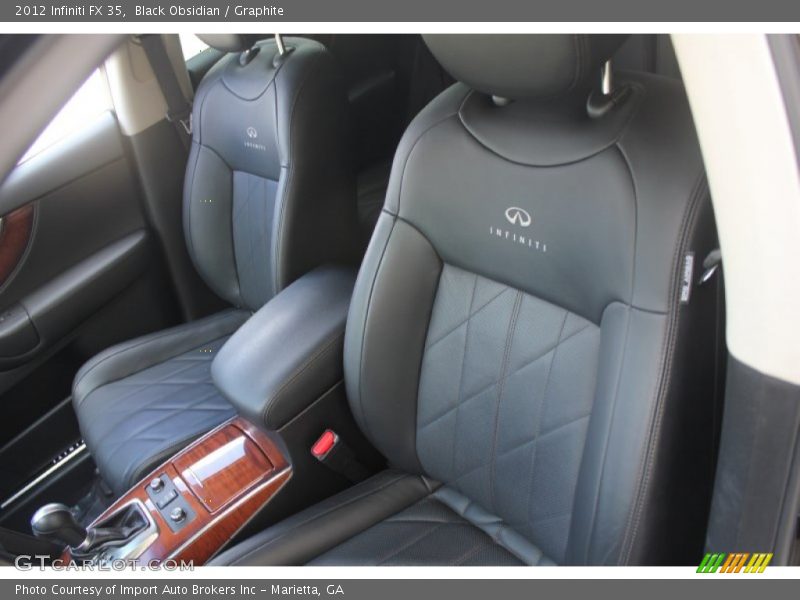 Black Obsidian / Graphite 2012 Infiniti FX 35