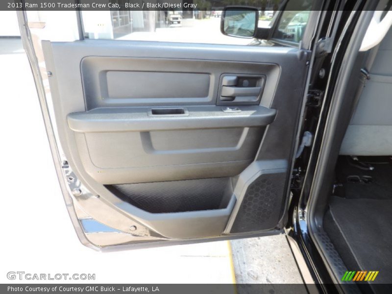 Black / Black/Diesel Gray 2013 Ram 1500 Tradesman Crew Cab
