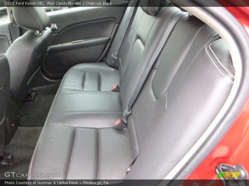 Red Candy Metallic / Charcoal Black 2012 Ford Fusion SEL