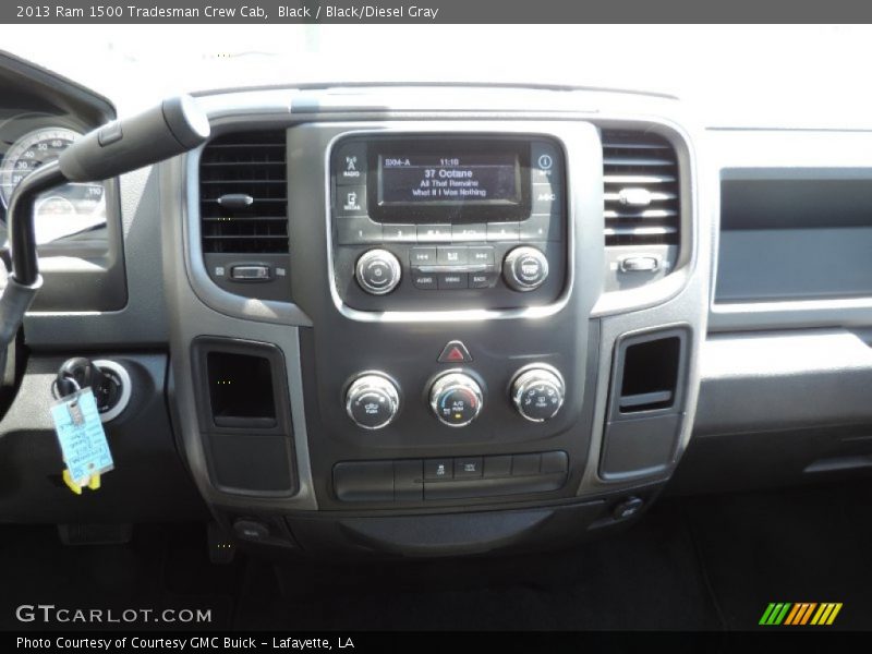 Black / Black/Diesel Gray 2013 Ram 1500 Tradesman Crew Cab