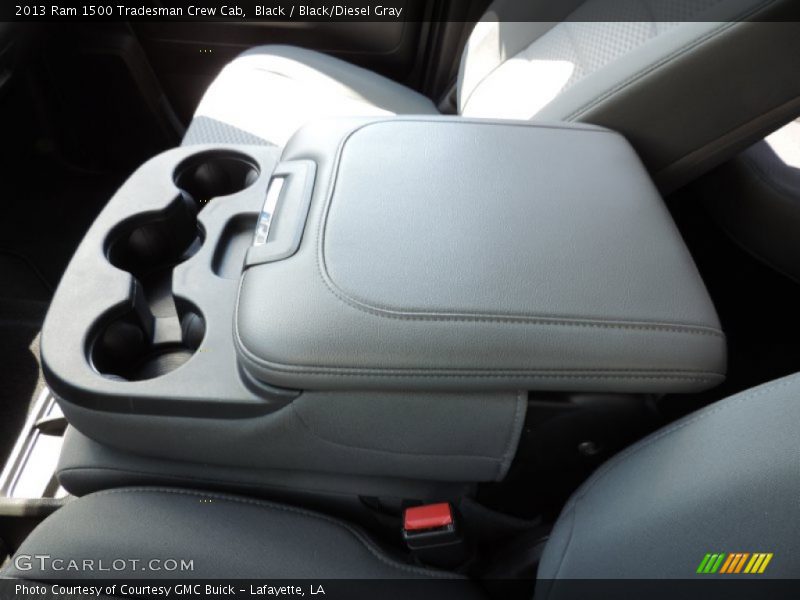 Black / Black/Diesel Gray 2013 Ram 1500 Tradesman Crew Cab
