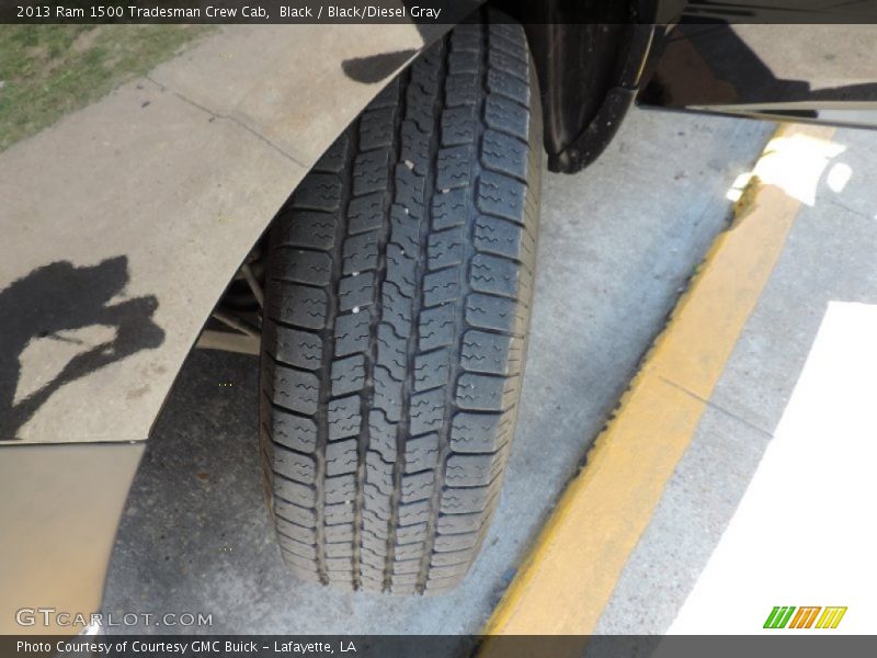 Black / Black/Diesel Gray 2013 Ram 1500 Tradesman Crew Cab