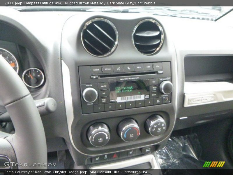 Rugged Brown Metallic / Dark Slate Gray/Light Pebble 2014 Jeep Compass Latitude 4x4